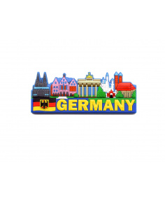 3D PVC Magnet GERMANY Panorama 12cml